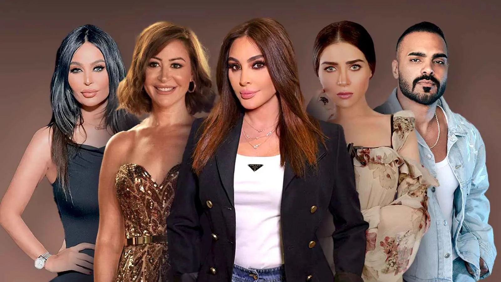 إليسا ومنة شلبي ومي عز الدين