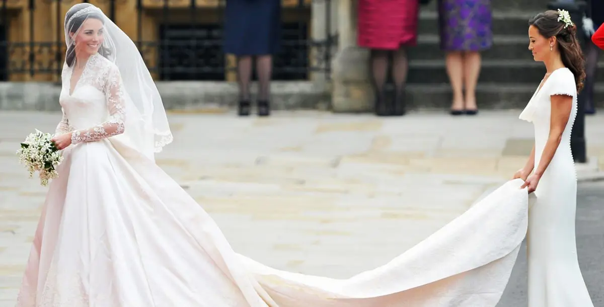 هل ارتدت كيت ميدلتون فستان زفاف مسروقاً؟