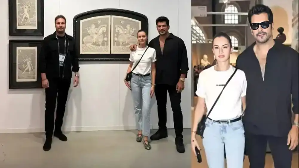 بوراك أوزجيفيت وفهرية أفجان في أول ظهور بعد شائعة الانفصال