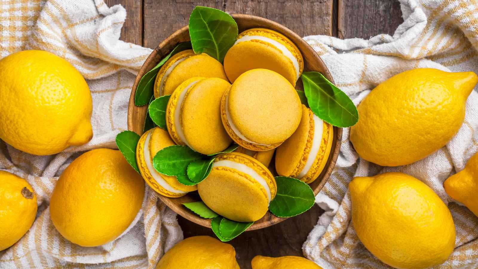 أسرار عمل ماكرون الليمون المنعش