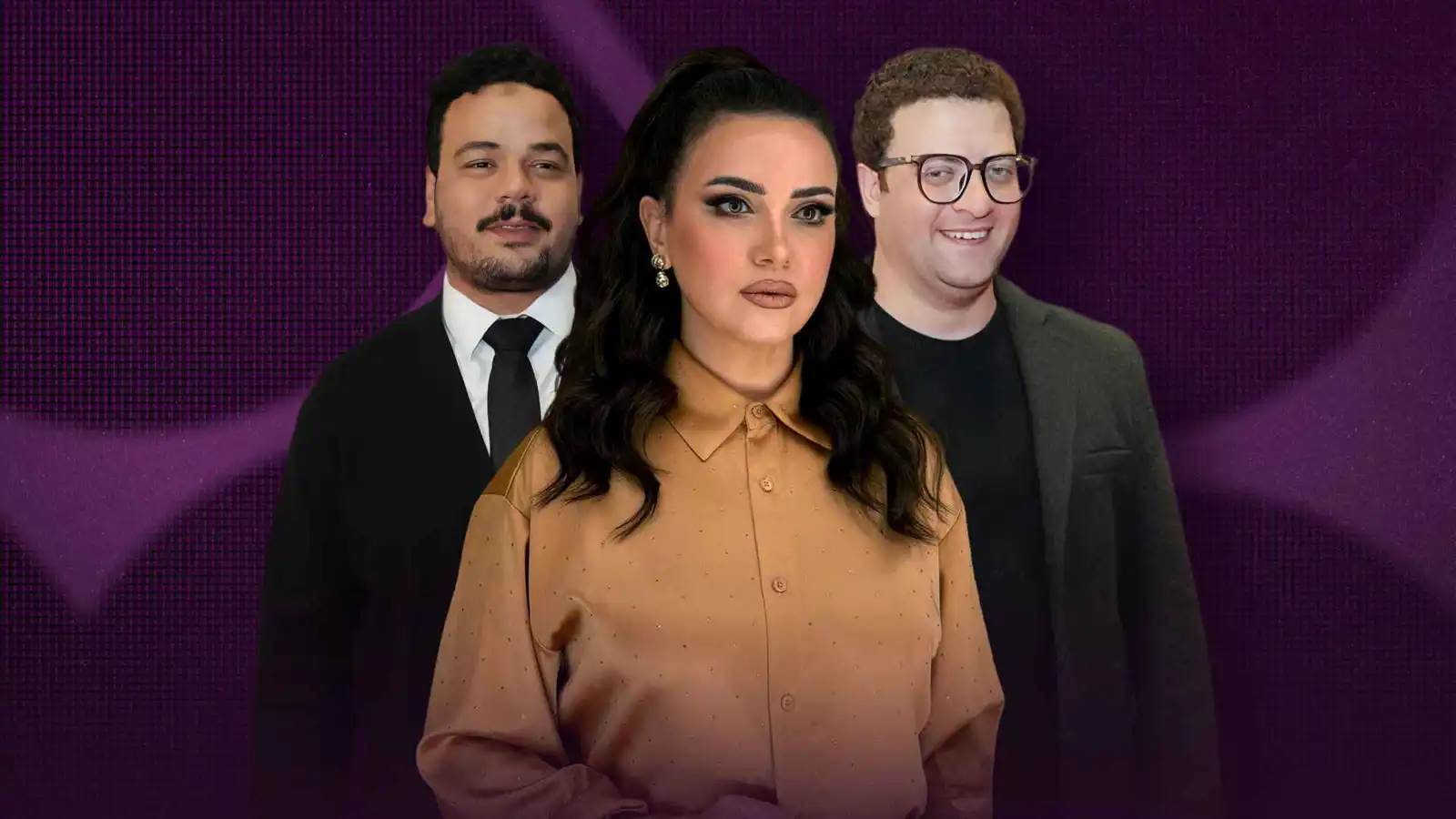 ريهام عبد الغفور ومصطفى غريب وميشيل ميلاد