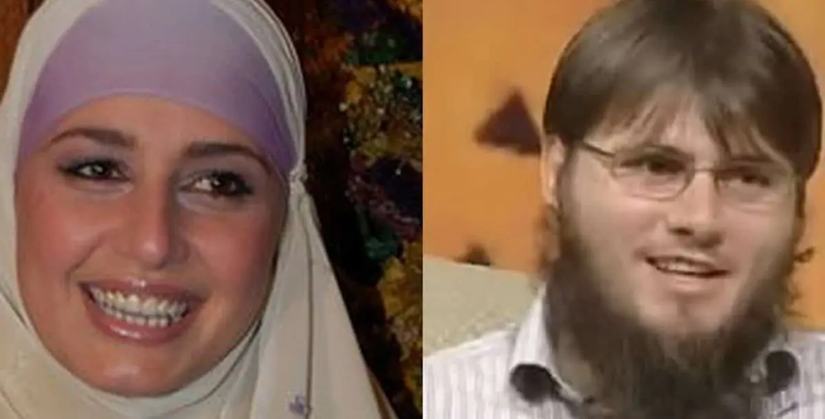 زوج حلا شيحة وصديقه الداعية الإسلامي يبكيان على خلعها الحجاب! 