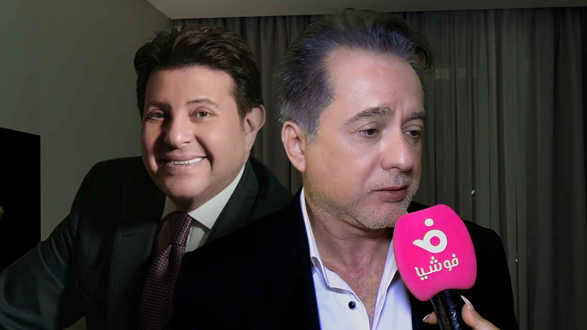 الفنانان مروان خوري وهاني شاكر