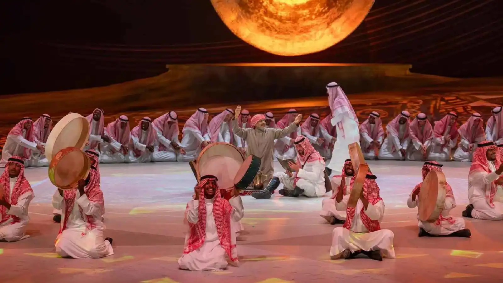 "ترحال".. عرض أدائي سعودي يستحضر الهوية الوطنية في الدرعية