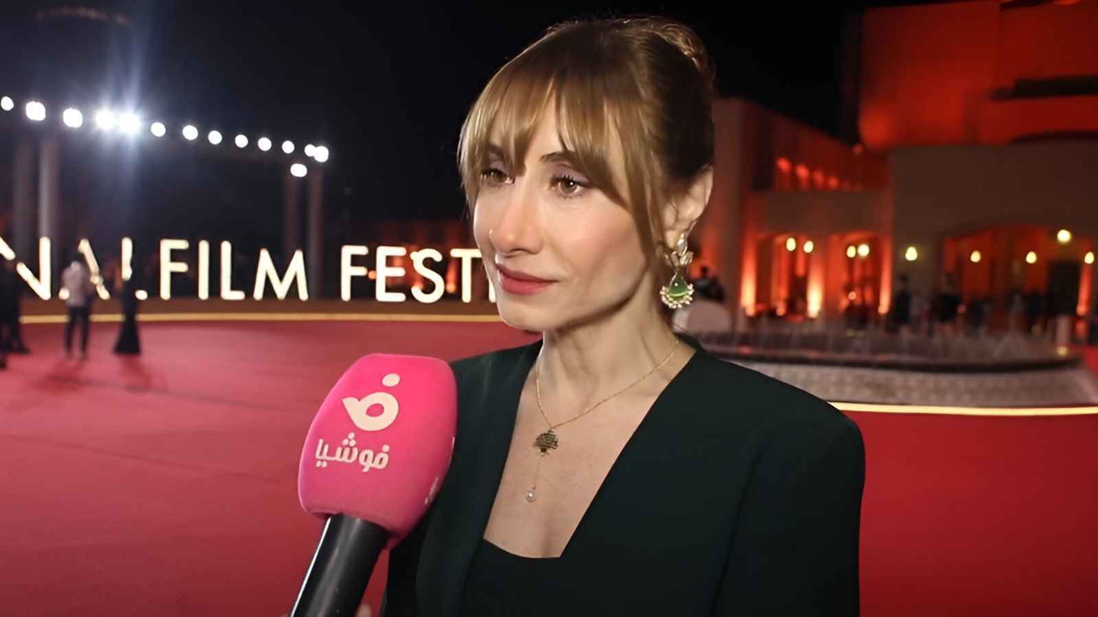 دياموند بوعبود تحتفل بـ"أرزة" في مهرجان القاهرة السينمائي