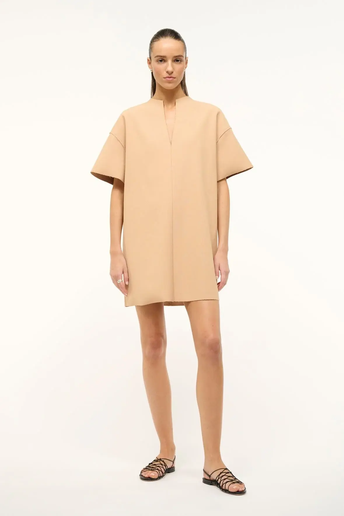 Stuad MINI AMIGONI DRESS FAWN