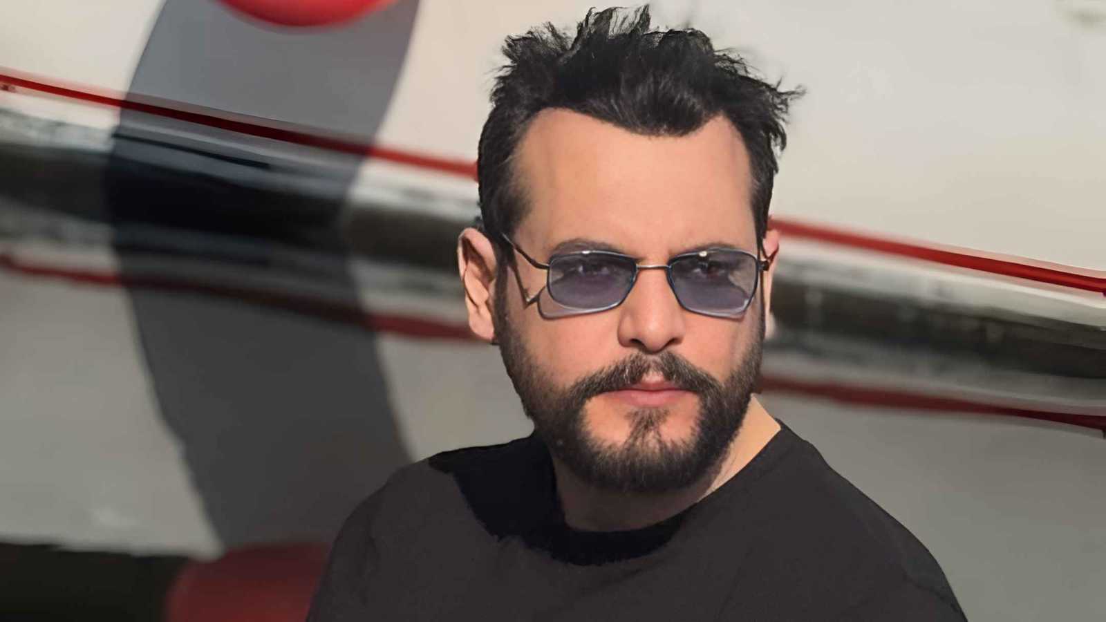 سامر إسماعيل ولين غرة في كواليس مسلسل "حب أعمى"