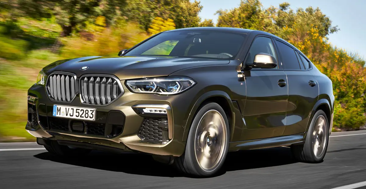 BMW تكشفُ النّقاب عن الجيل الثّالث من السّيّارة "كوبية" الرّياضيّة x6