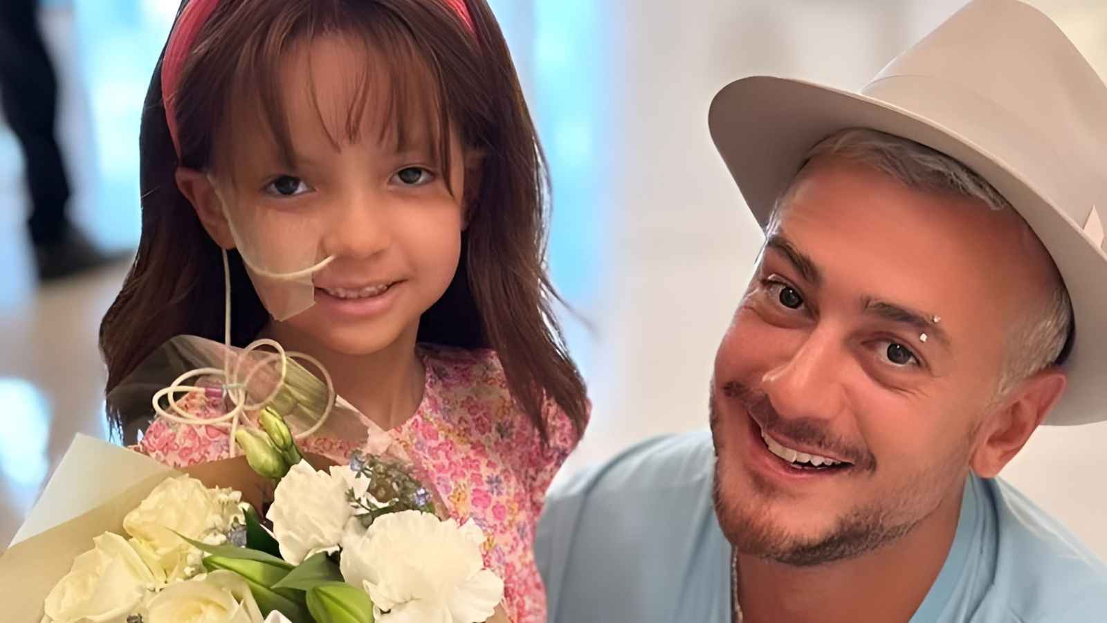 سعد لمجرد والطفلة سجا