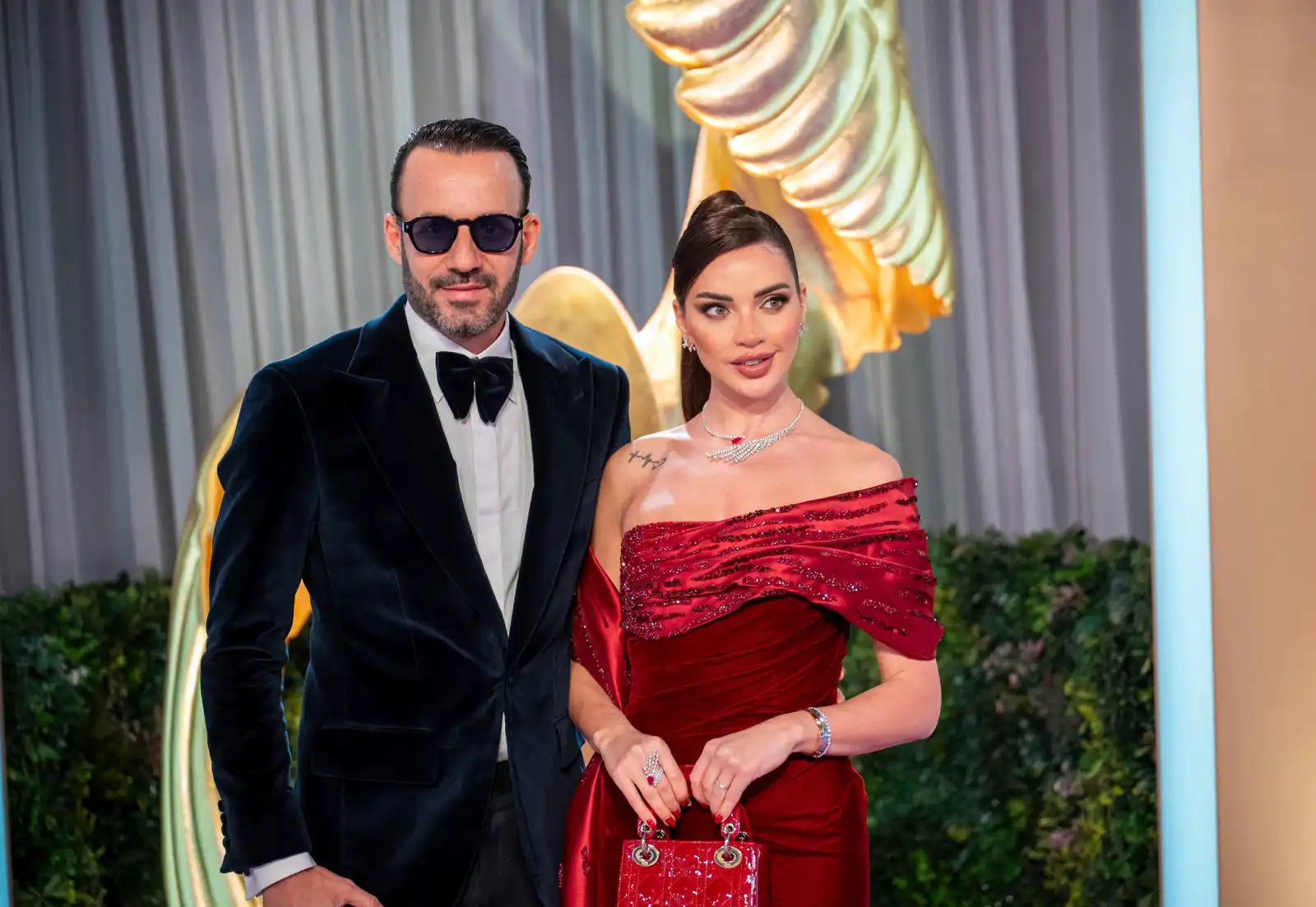 داليدا خليل وزوجها