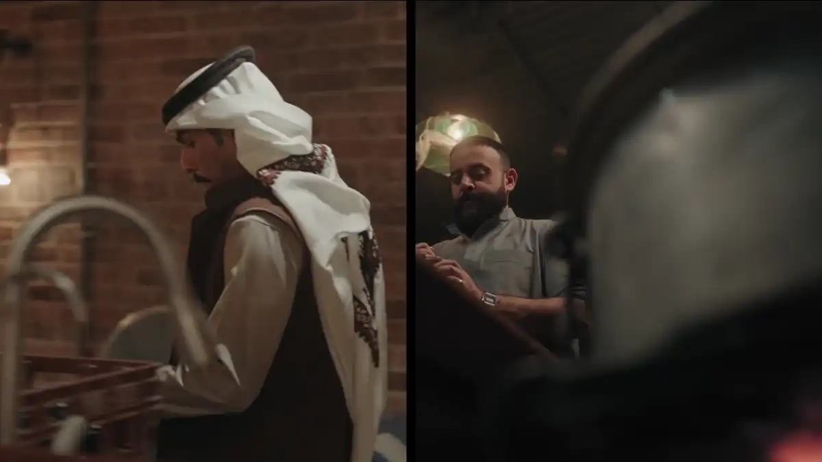 مسلسل أحمر ولا أبيض الحلقة 1 و2
