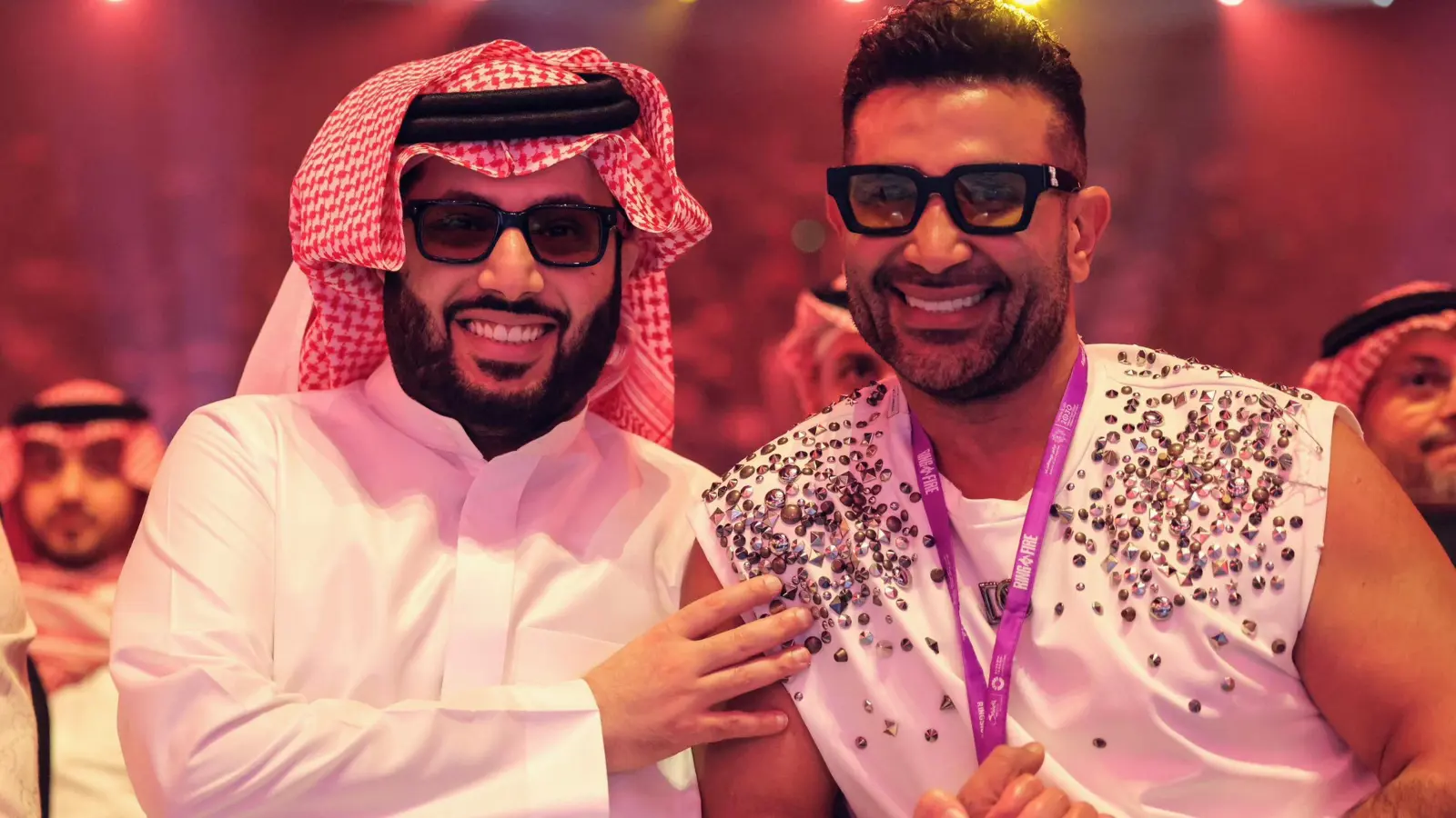 أحمد سعد ورئيس هيئة الترفيه