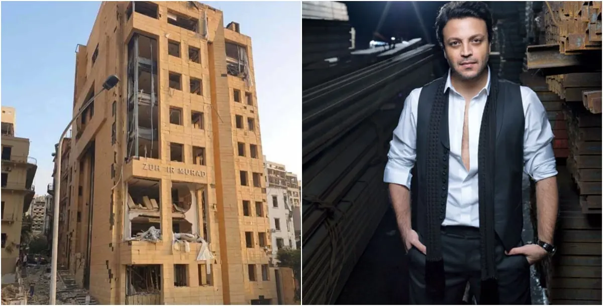 زهير مراد بعد تدمير دار الأزياء في بيروت: لا أستطيع التوقف عن البكاء 