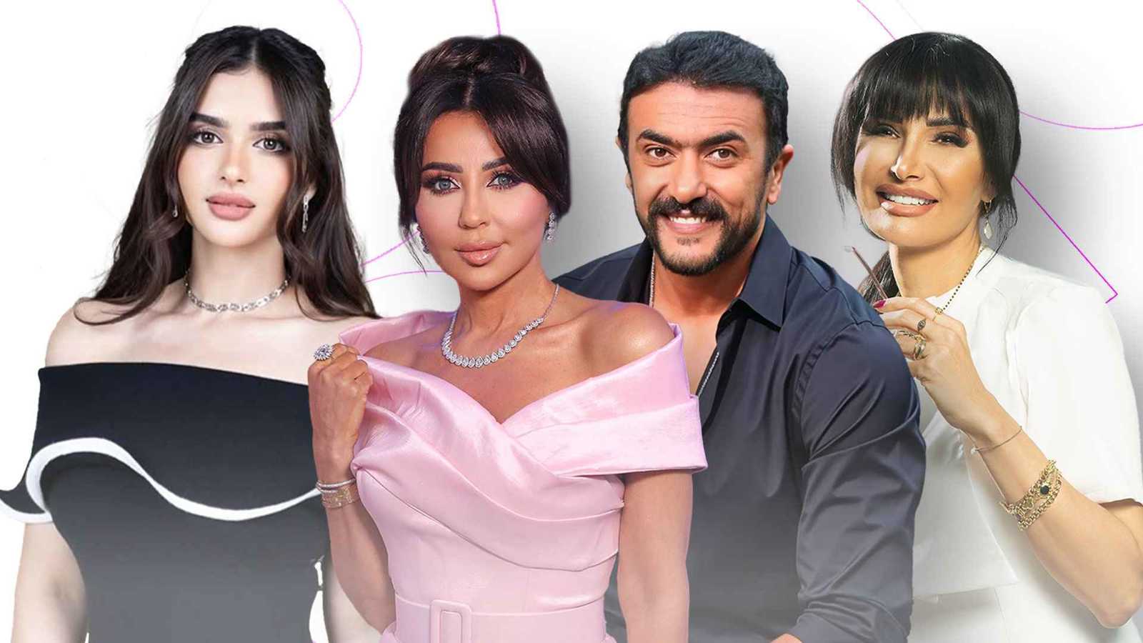 ماذا قال النجوم بعد تكريمهم في مهرجان "أفضل الدولي"؟