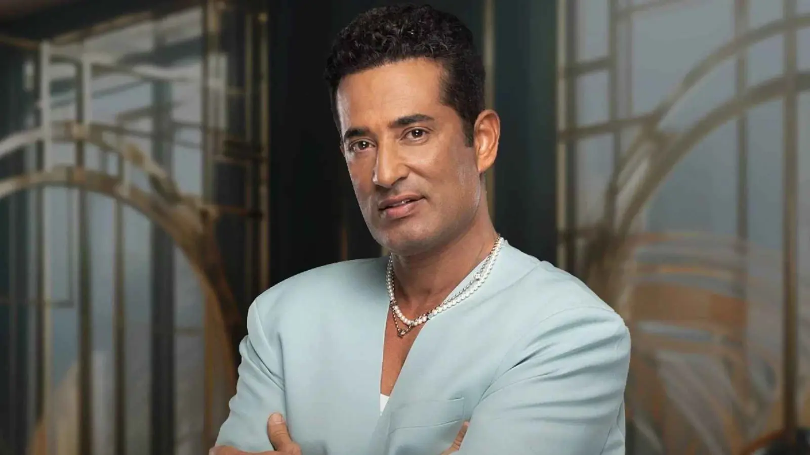 هكذا احتفل عمرو سعد بعيد ميلاد زوجته