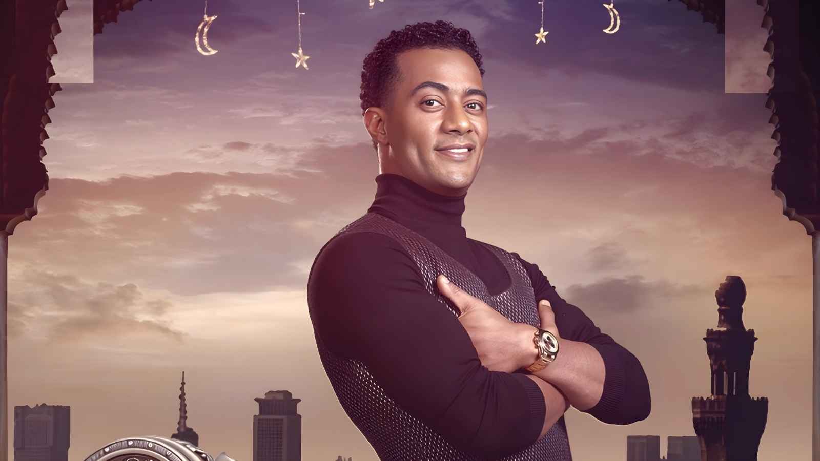 محمد رمضان في بوستر برنامج "مدفع رمضان"
