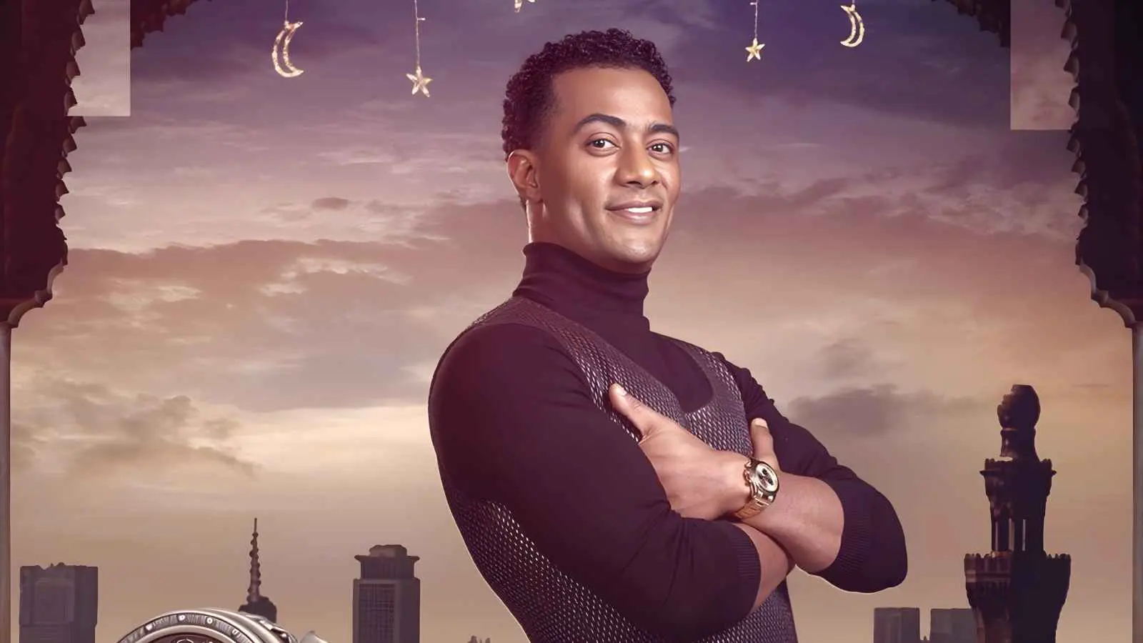 محمد رمضان في بوستر برنامج "مدفع رمضان"