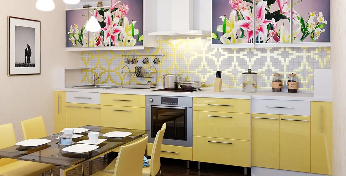 أضيفي اللون الأصفر إلى مطبخك لمزيد من البهجة في منزلك!