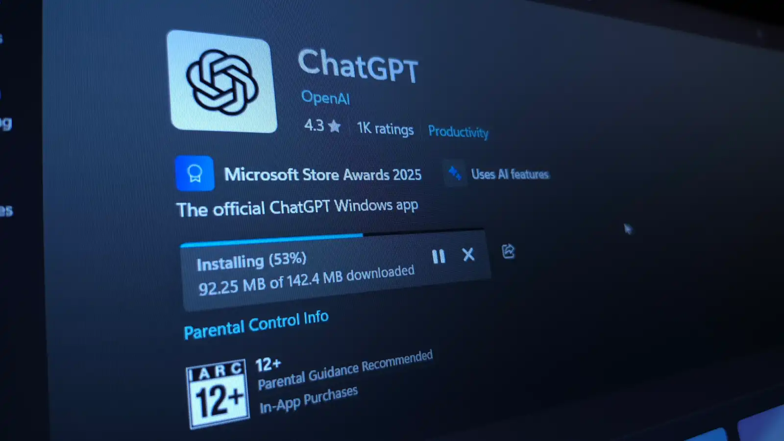 تطبيق ChatGPT