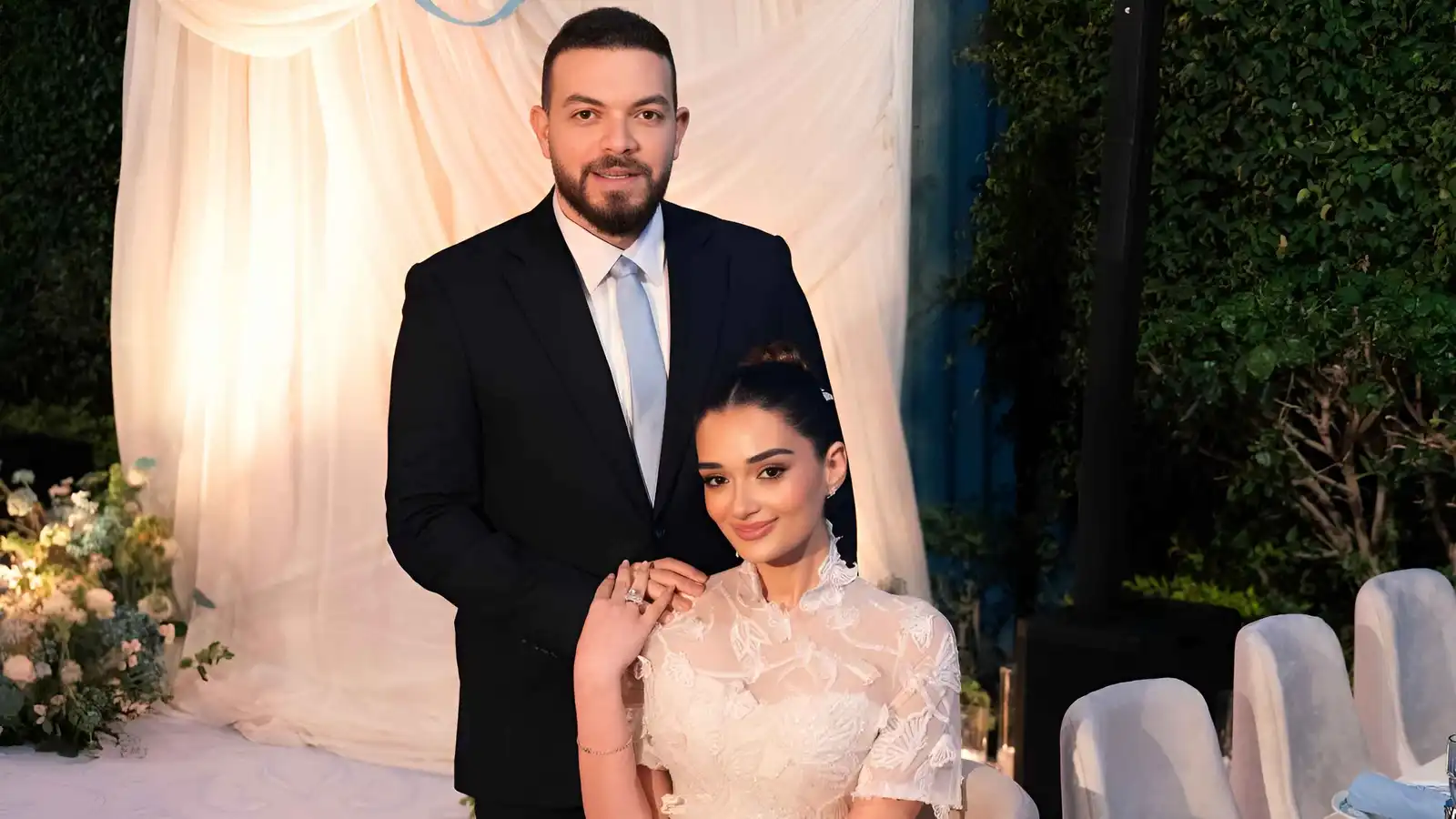 ملك أحمد زاهر تدعم شريف الليثي بعد فيلم "خلي بالك من نفسك"