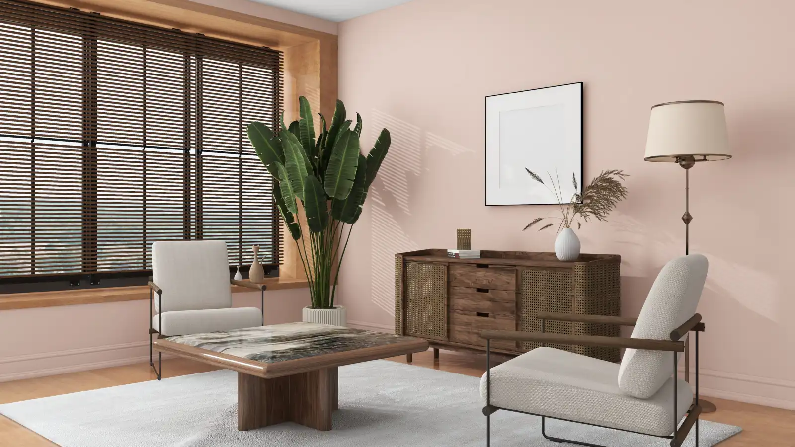 Pink-toned neutrals