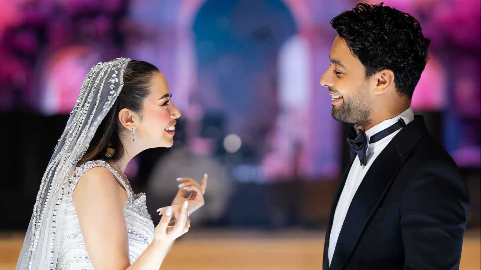 "ليلة فرح".. أحمد جمال وفرح الموجي يرويان حكاية حبّهما بأغنية