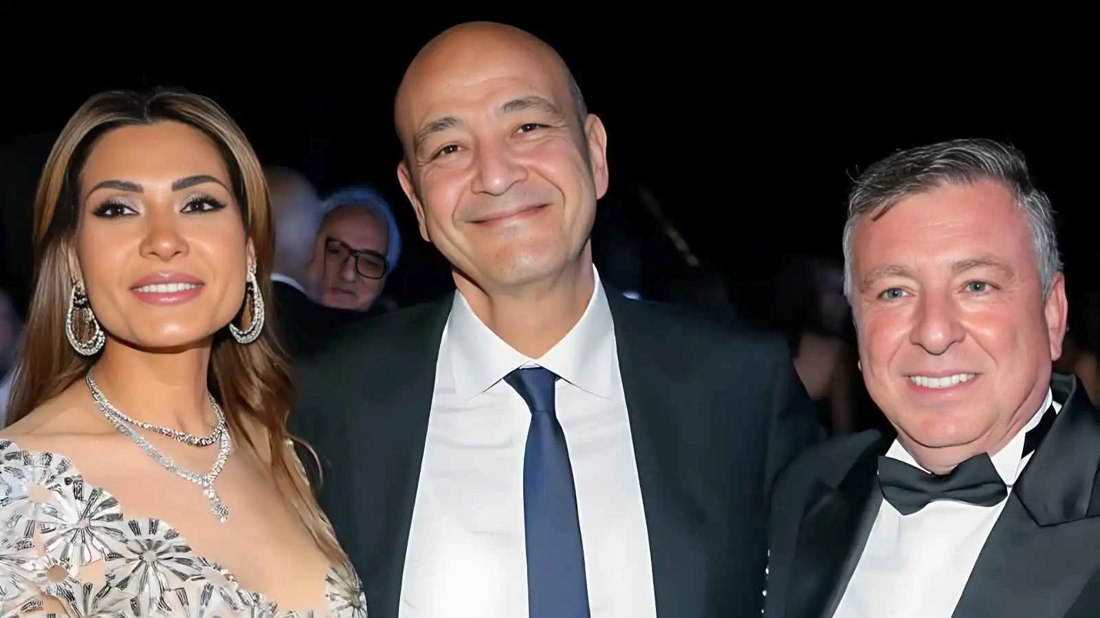 عمرو أديب يخرج عن صمته بشأن زواجه بـ دينا طلعت