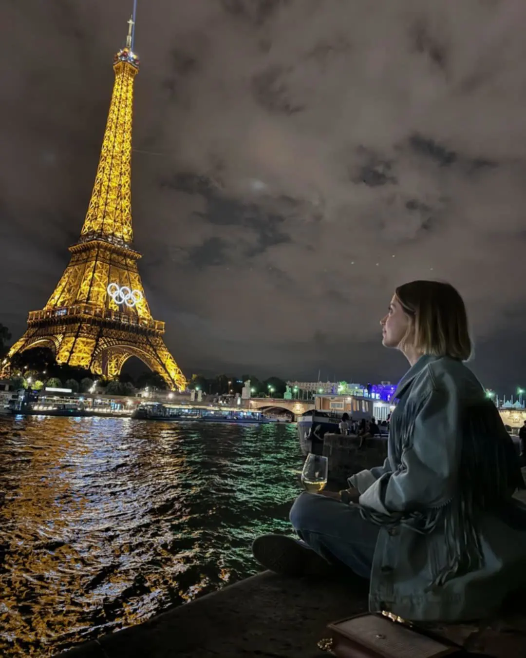 صور هازال كايا في نهاية أولمبياد باريس