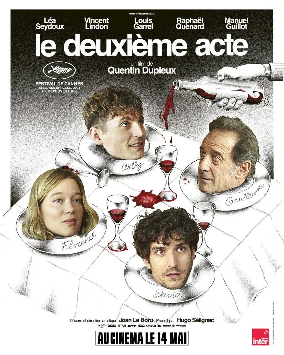 بوستر الفيلم الكوميدي الفرنسي "الفصل الثاني"