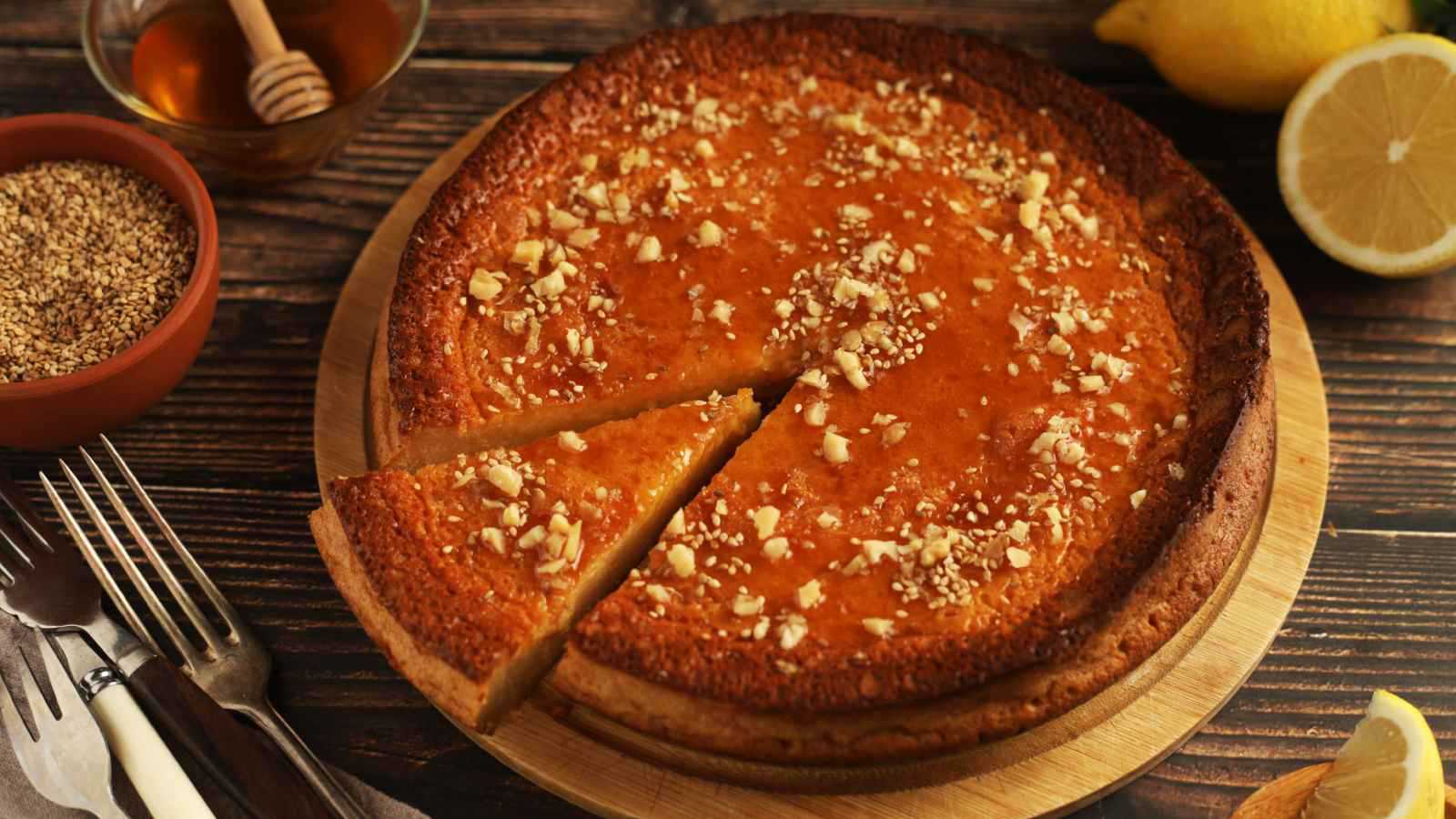 حلوى الميلوبيتا اليونانية بخطوات سهلة وناجحة من أول مرة