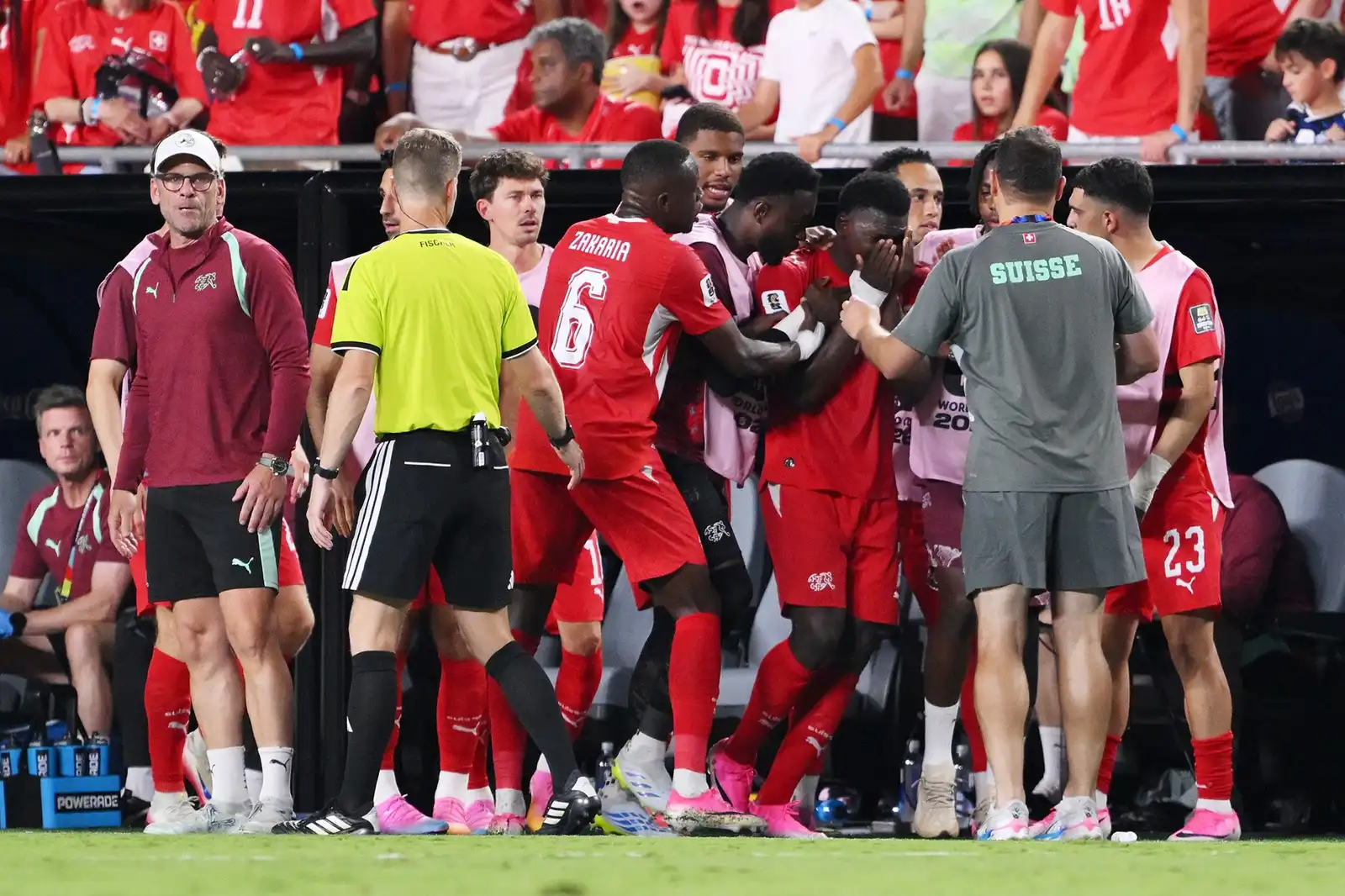 مباراة الأرجنتين وسويسرا.. قرار VAR يقلب أحداث المباراة