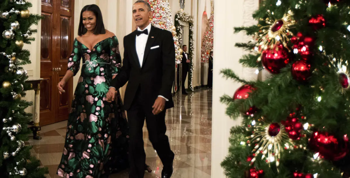 أجمل إطلالات ميشيل أوباما في حفلات تكريم مركز كينيدي