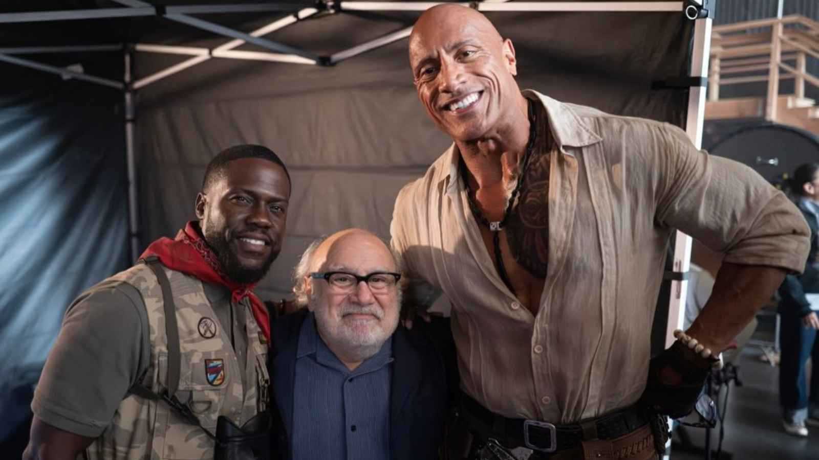 دواين جونسون ينهي تصوير Jumanji 4 ويوثق الأجواء