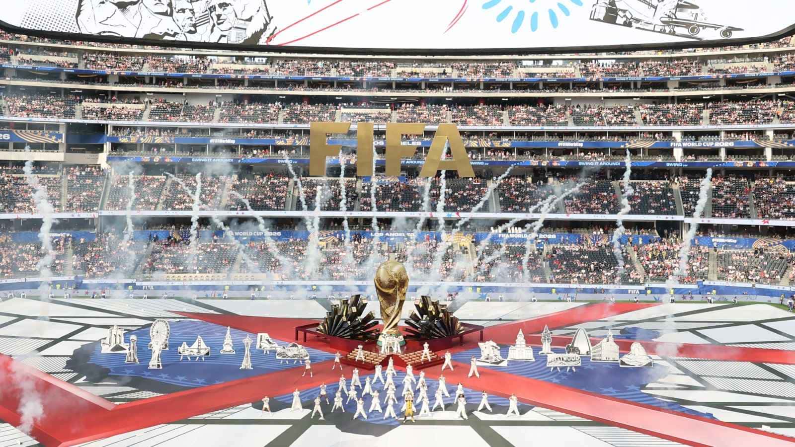 نجوم هوليوود يخطفون الأضواء في افتتاح كأس العالم بأمريكا
