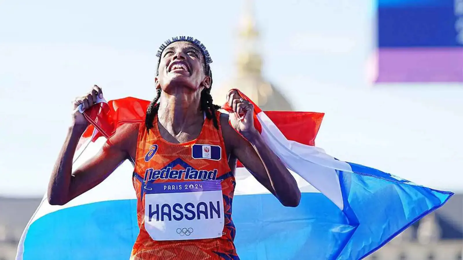 سيفان حسن تسجل رقماً قياسياً أولمبيا في ماراثون باريس