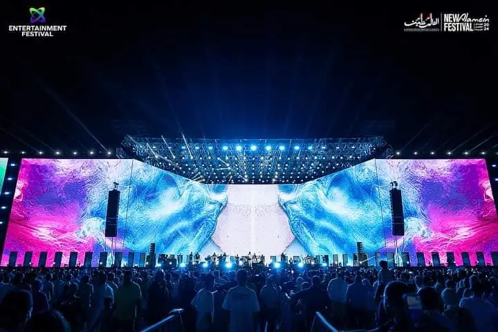 حفل رامي جمال في مهرجان العلمين