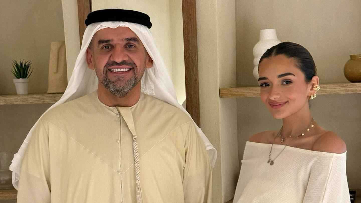 ملك زاهر وحسين الجسمي
