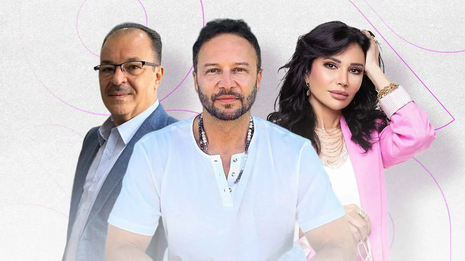 رشا شربتجي ومكسيم خليل ومازن الناطور
