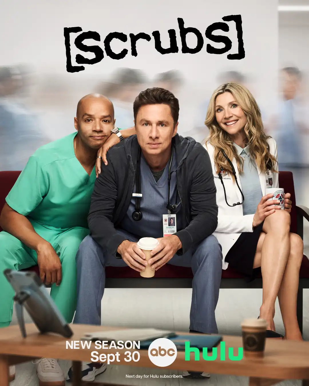 موعد عرض الموسم الثاني من مسلسل Scrubs بنسخته الجديدة