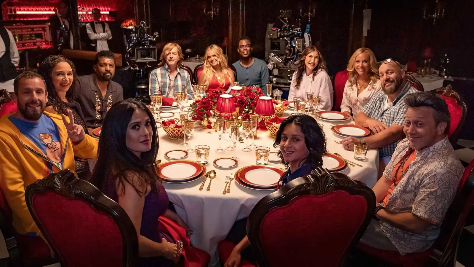 آدم ساندلر وسلمى حايك في مغامرة جديدة.. تفاصيل Grown Ups 3