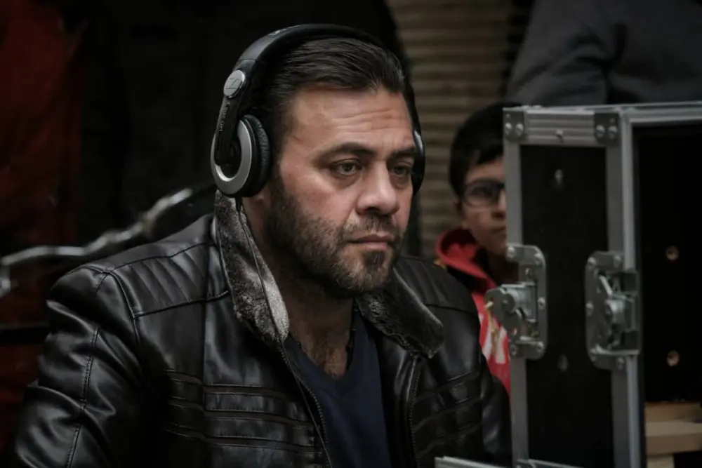 المخرج السوري فادي سليم من كواليس تصوير أحد الأعمال