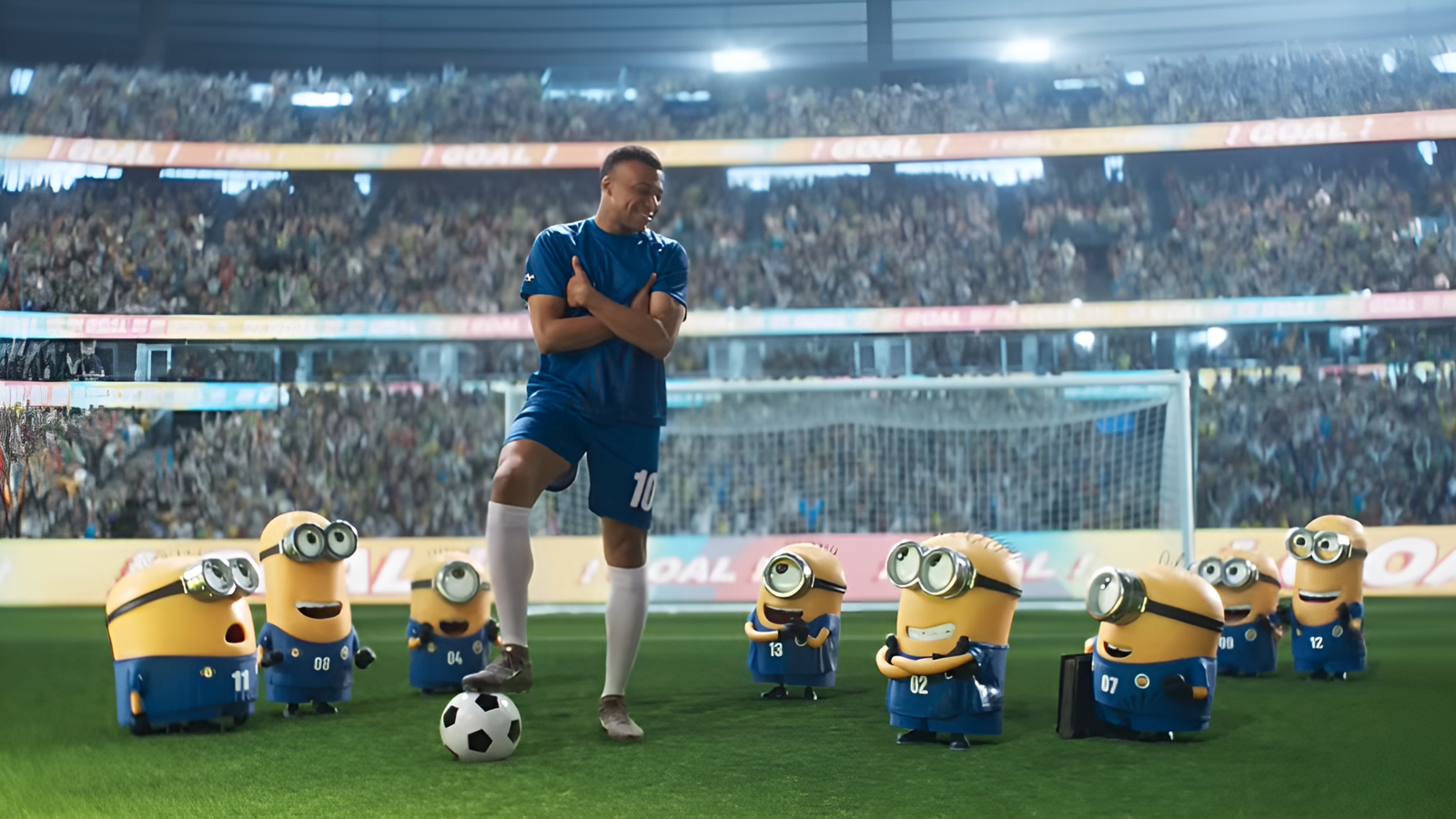 كيليان مبابي في الإعلان الجديد لفيلم Minions & Monsters