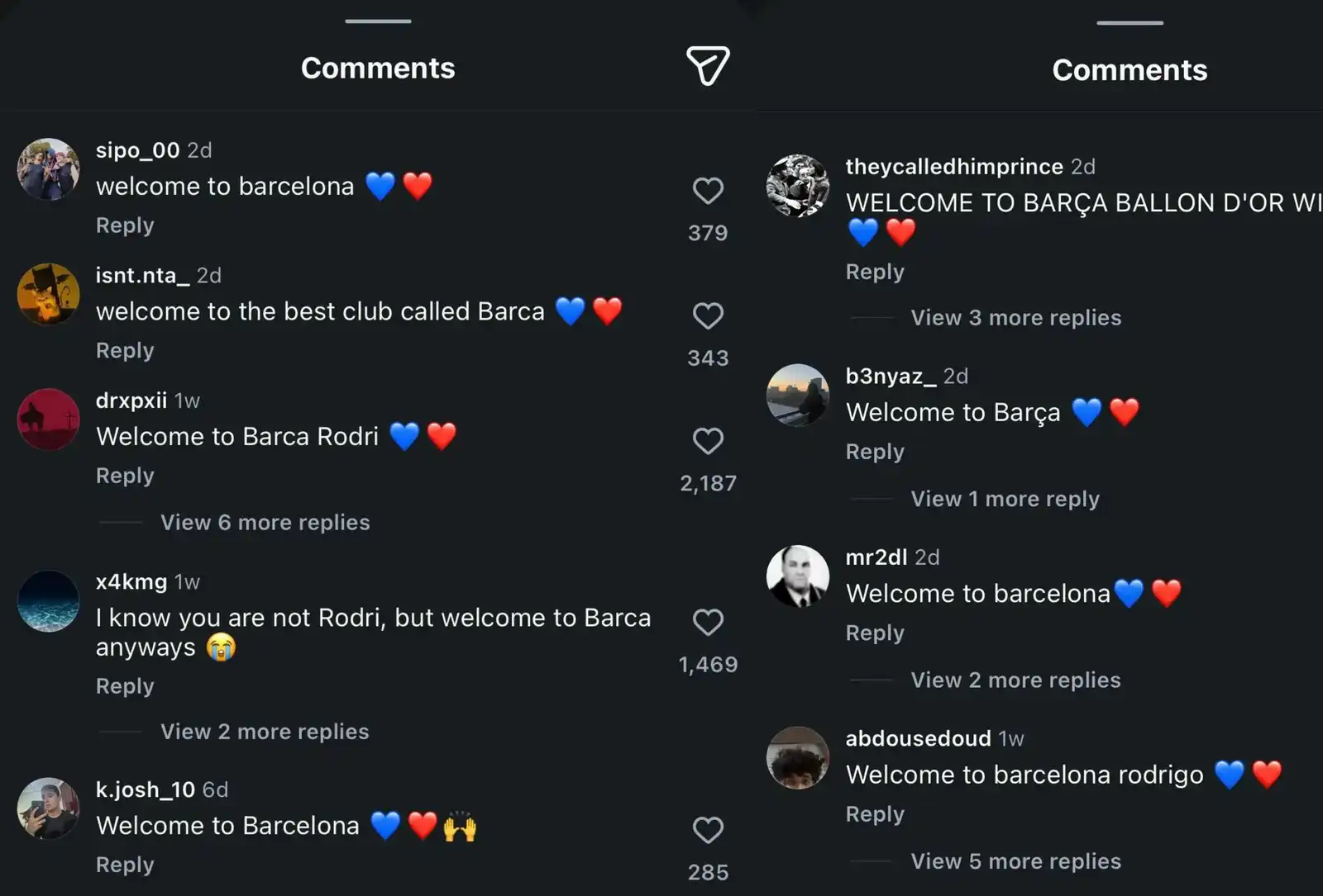 بعد انضمام رودري رسميًّا.. سر اكتساح جمهور برشلونة لحساب أوليفيا رودريغو