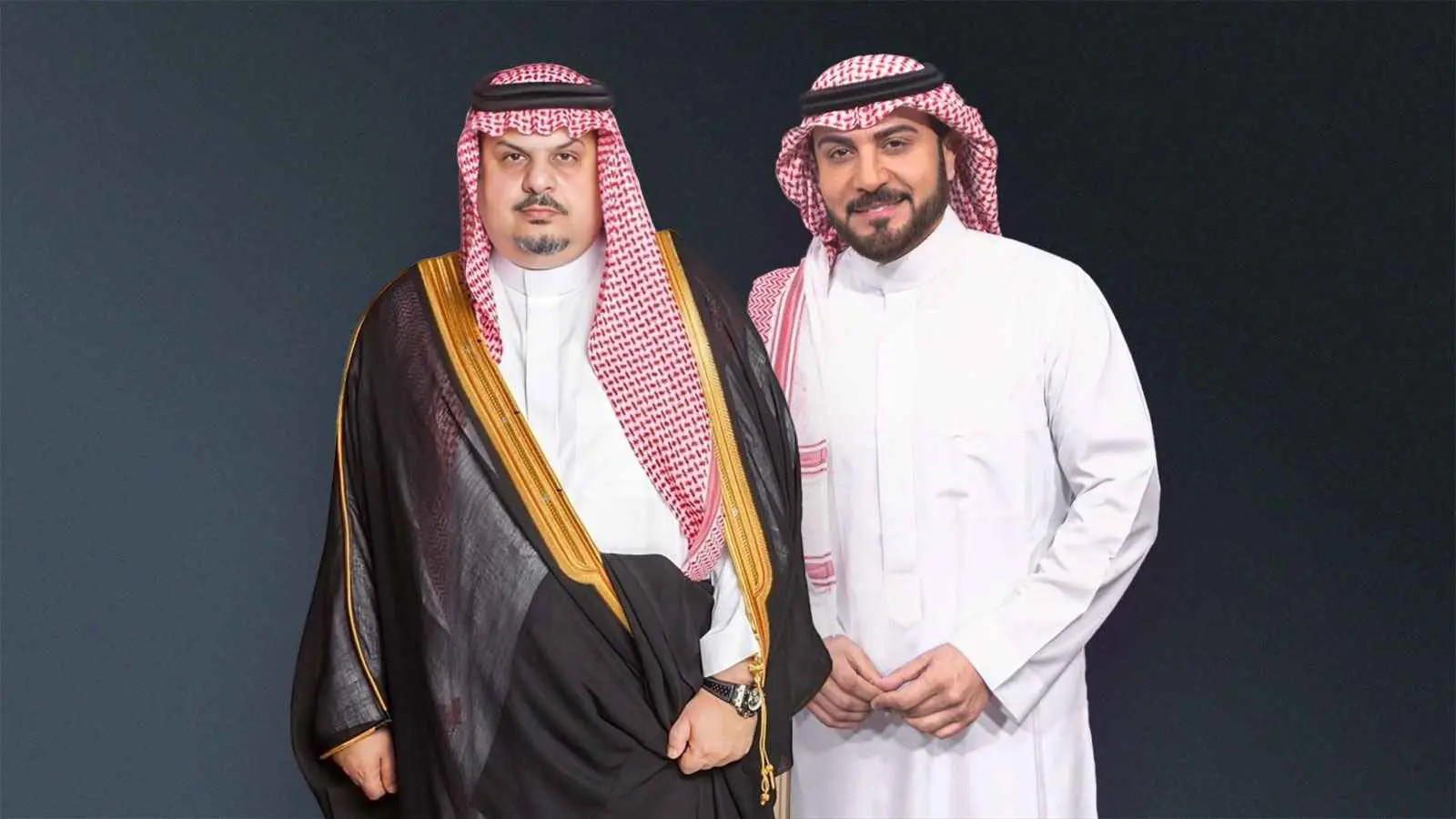 ماجد المهندس والأمير عبد الرحمن بن مساعد