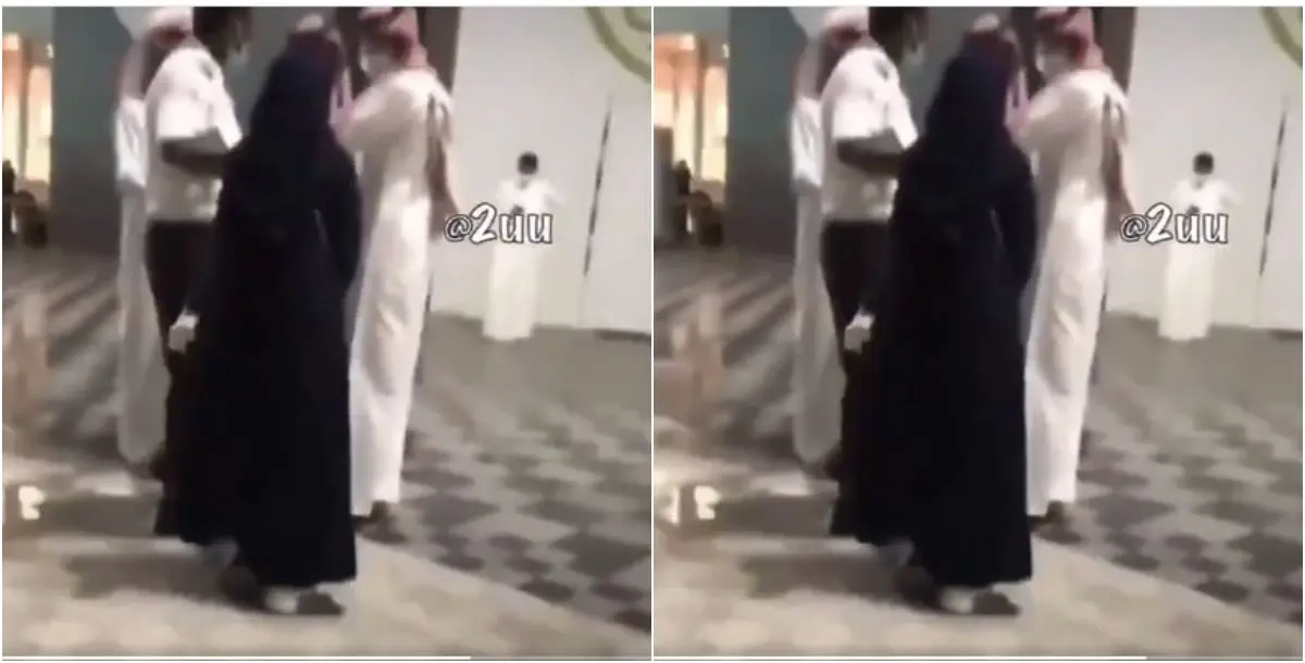 اشتباك بالأيدي بين شاب وفتاة بسبب التحرش بوالدتها في الرياض 