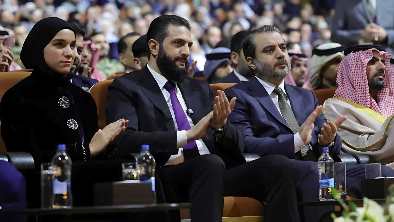 الشرع وزوجته يفتتحان معرض دمشق الدولي للكتاب