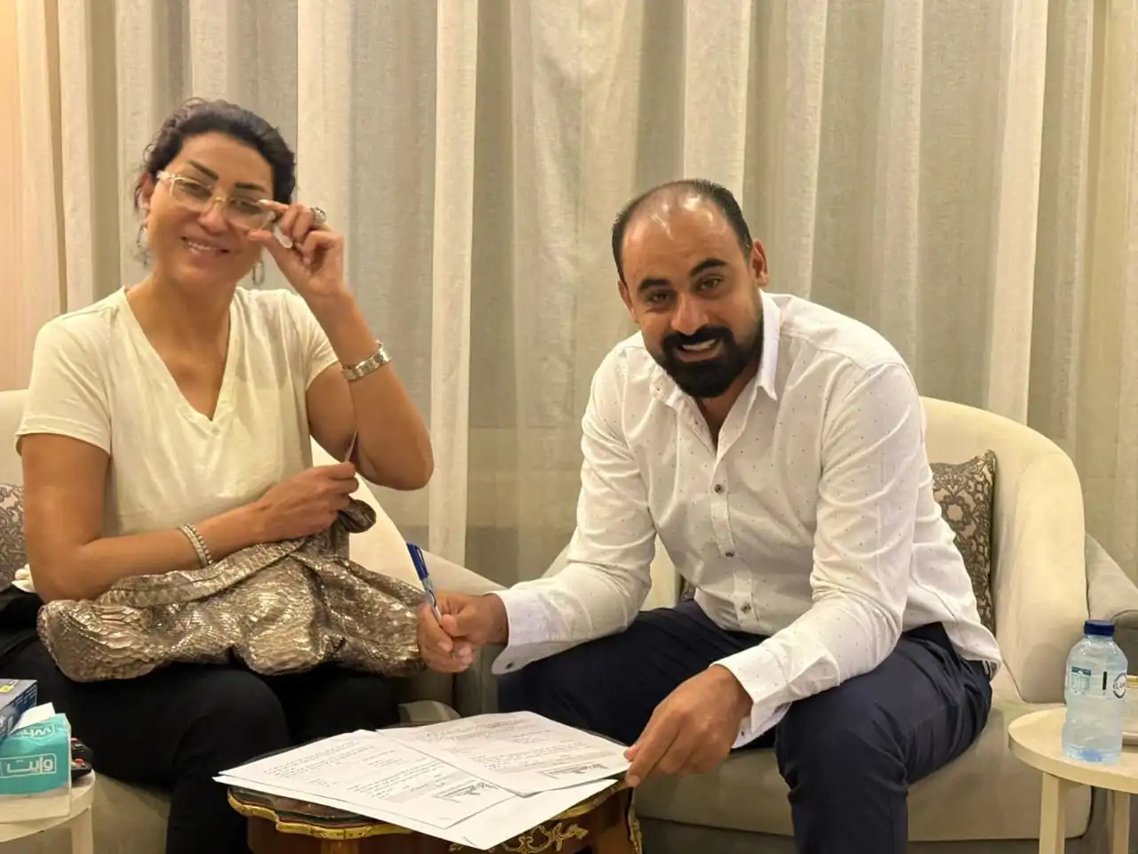 سارة سلامة ضرة وفاء عامر في السرايا الصفرا برمضان 2026 (صور)