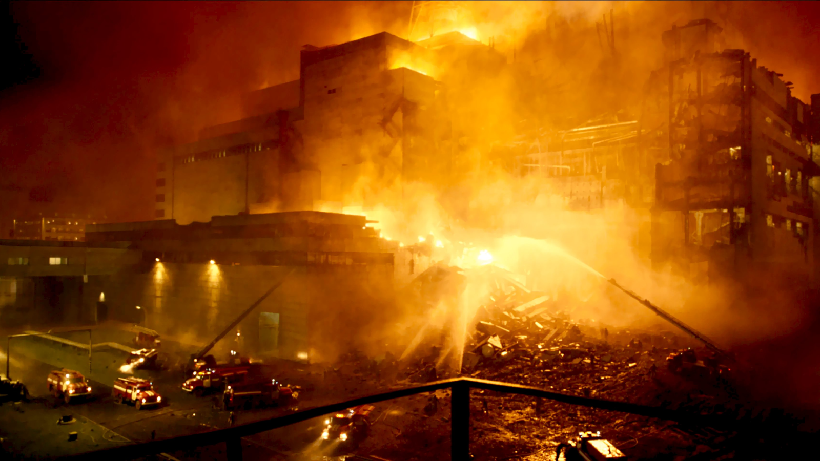 مشهد من مسلسل Chernobyl