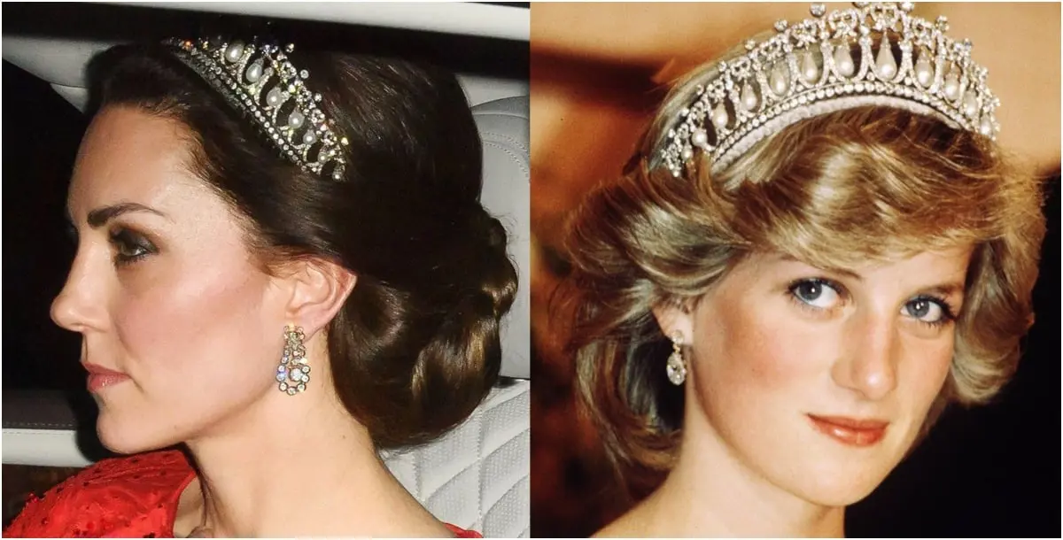 لماذا تحب كيت ميدلتون ارتداء مجوهرات الأميرة ديانا؟
