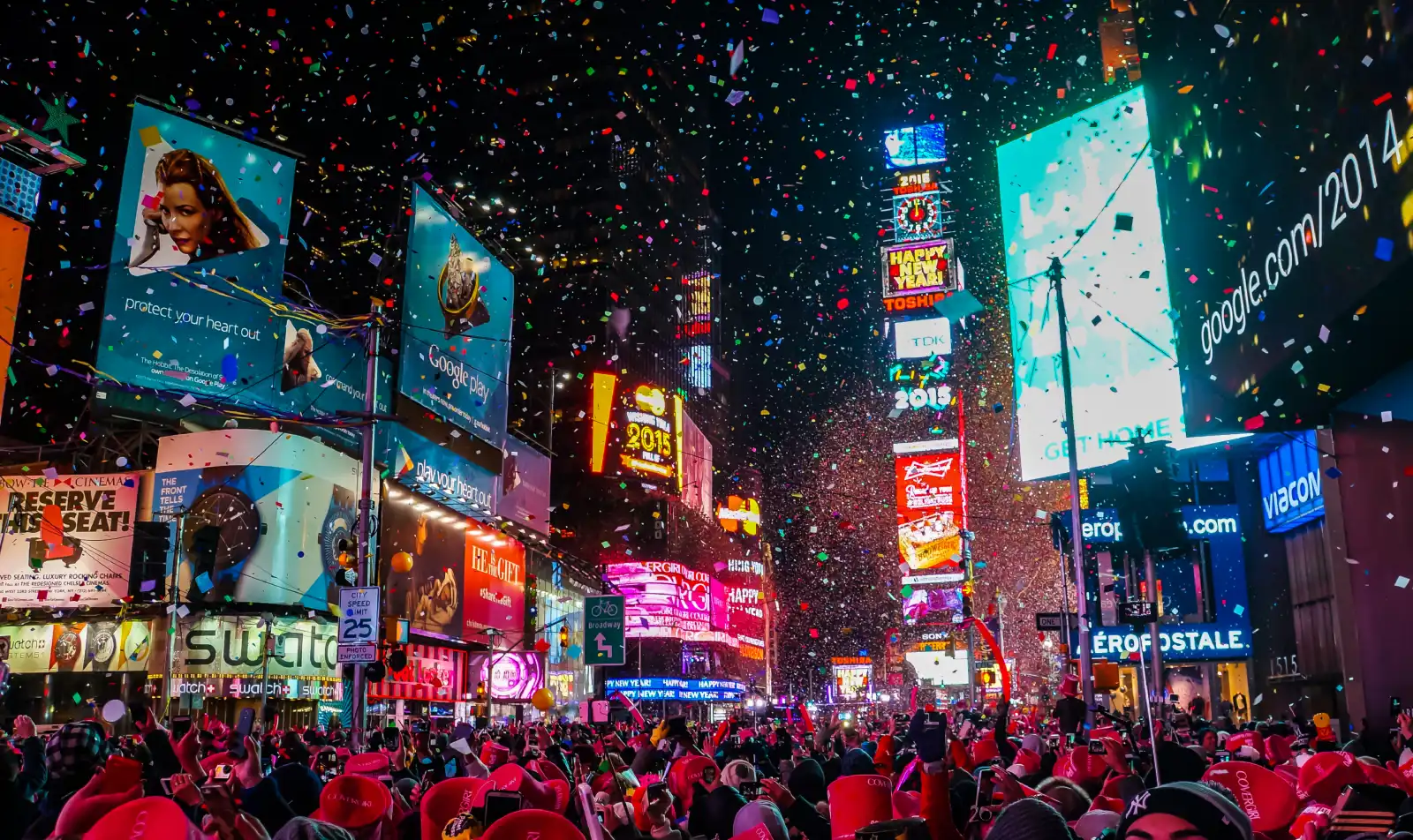 رأس السنة في نيويورك